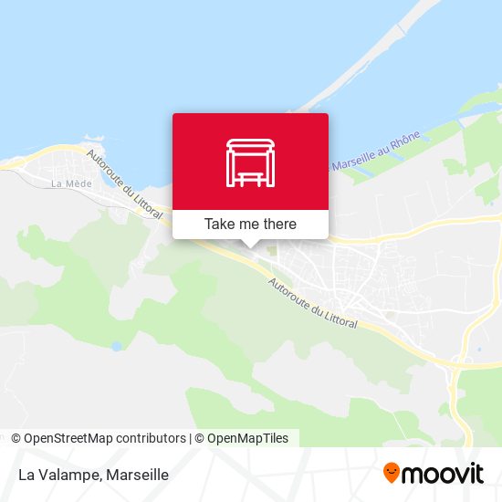 La Valampe map