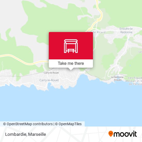 Lombardie map