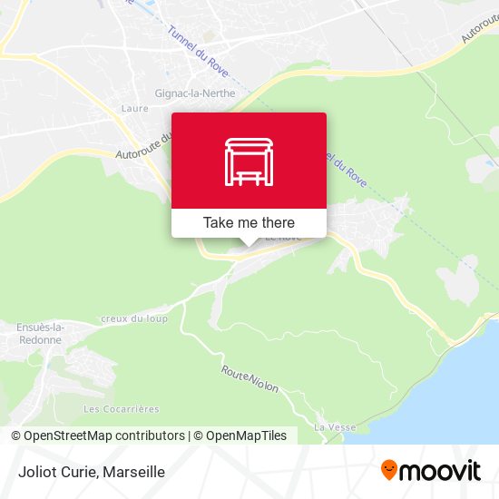 Joliot Curie map