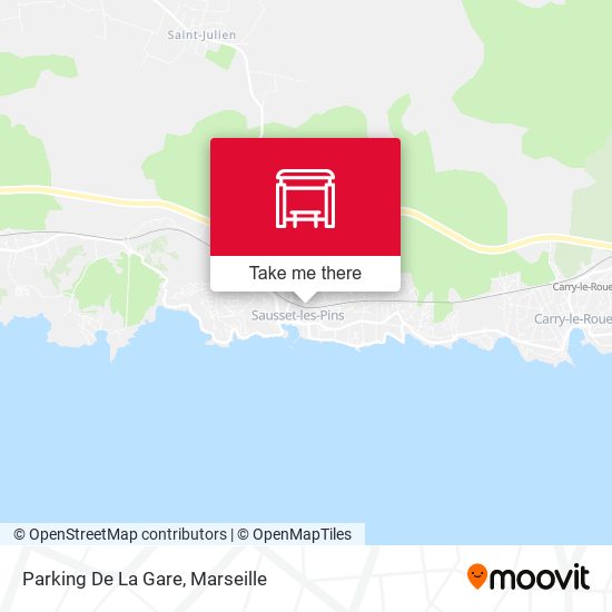 Parking De La Gare map