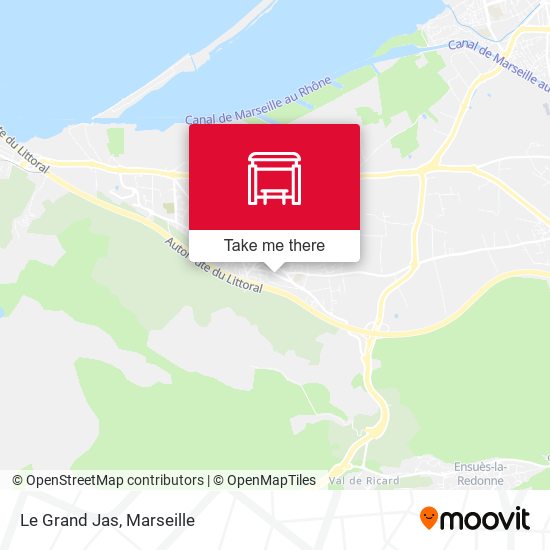 Le Grand Jas map