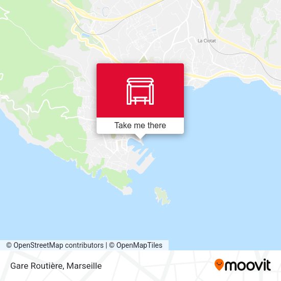 Gare Routière map