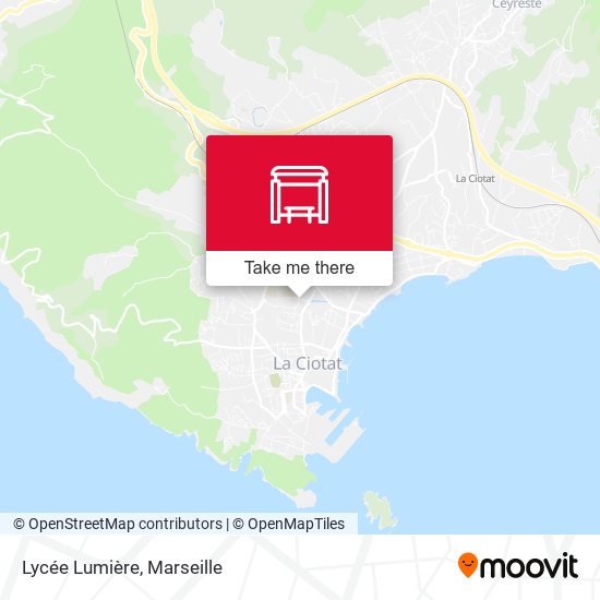 Lycée Lumière map