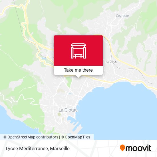 Lycée Méditerranée map