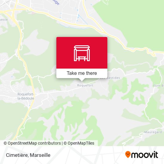 Cimetière map