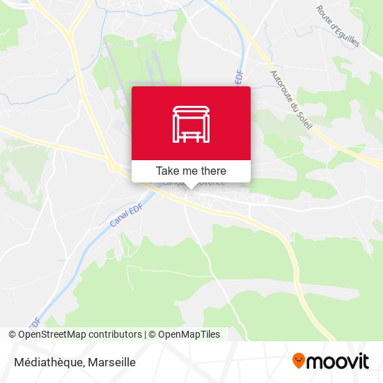 Médiathèque map