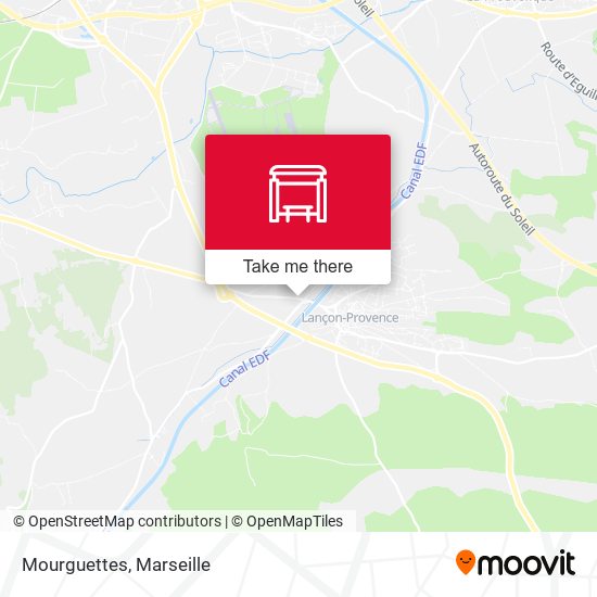 Mourguettes map