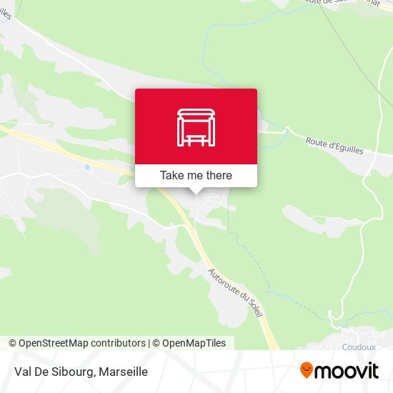 Val De Sibourg map