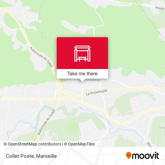 Collet Poste map