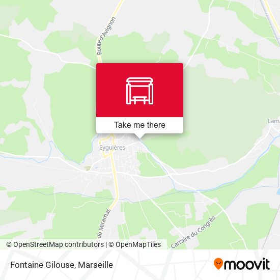 Fontaine Gilouse map