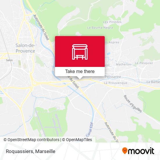 Roquassiers map
