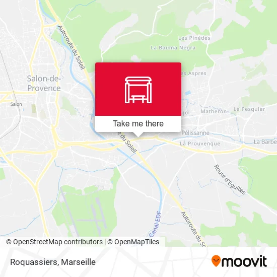 Roquassiers map