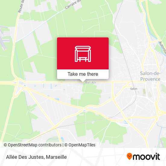 Allée Des Justes map