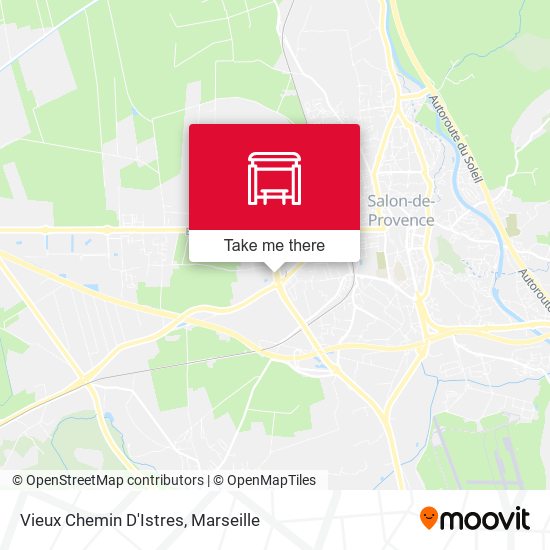 Vieux Chemin D'Istres map