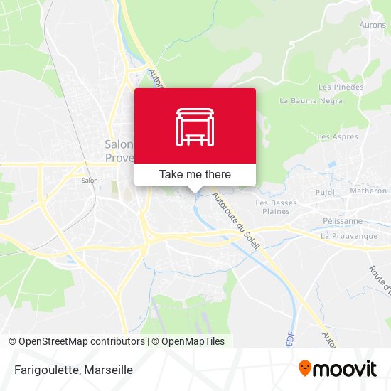 Farigoulette map
