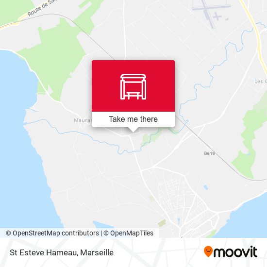 St Esteve Hameau map