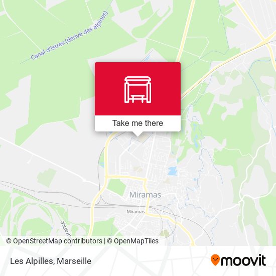 Les Alpilles map