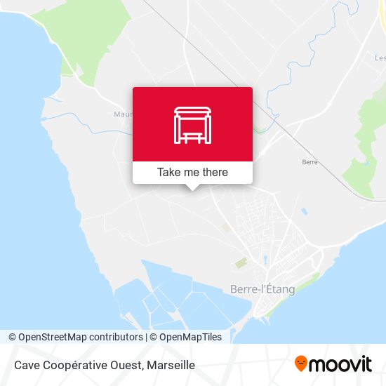 Cave Coopérative Ouest map