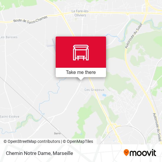Chemin Notre Dame map
