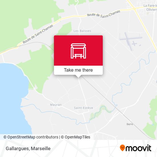 Gallargues map