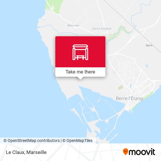 Le Claux map