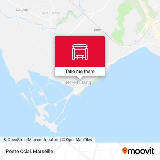 Poste Ccial map