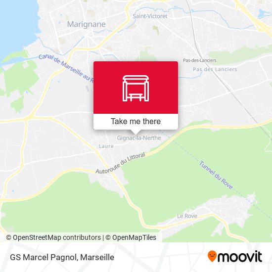 GS Marcel Pagnol map