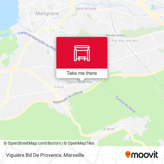 Viguière Bd De Provence map