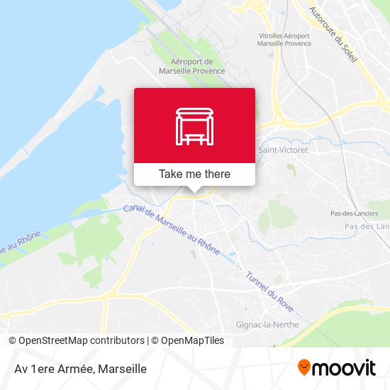 Av 1ere Armée map