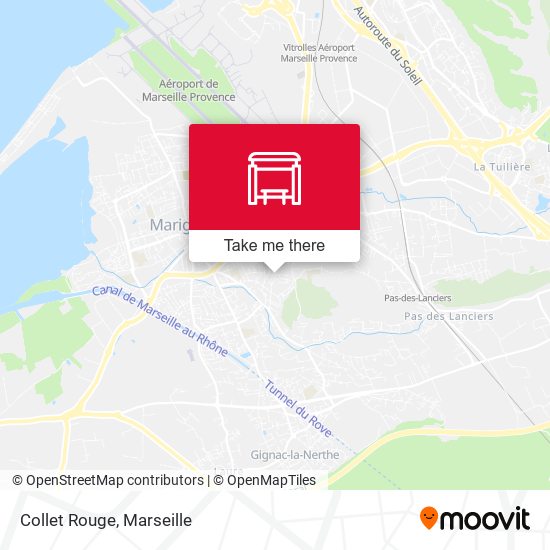 Collet Rouge map