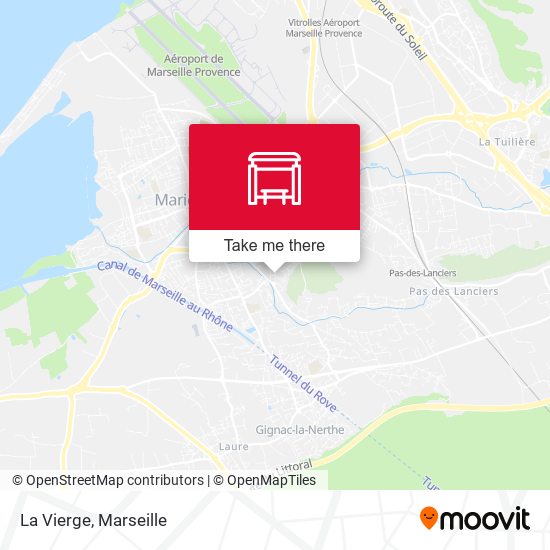 La Vierge map