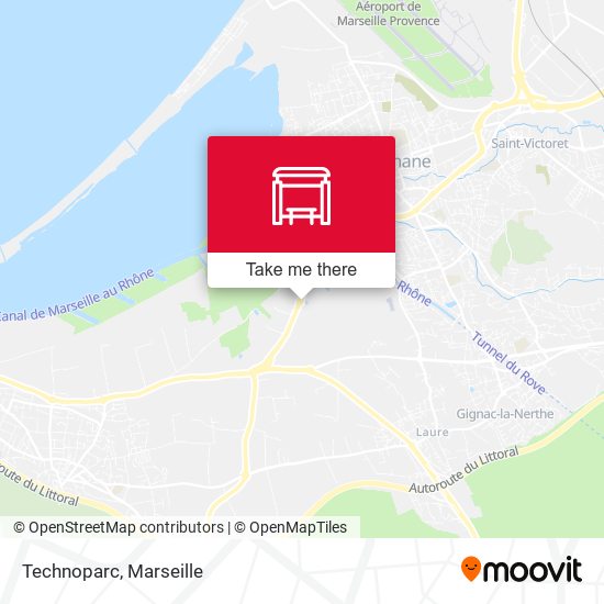 Technoparc map