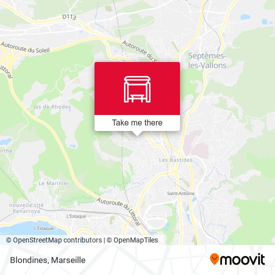 Blondines map