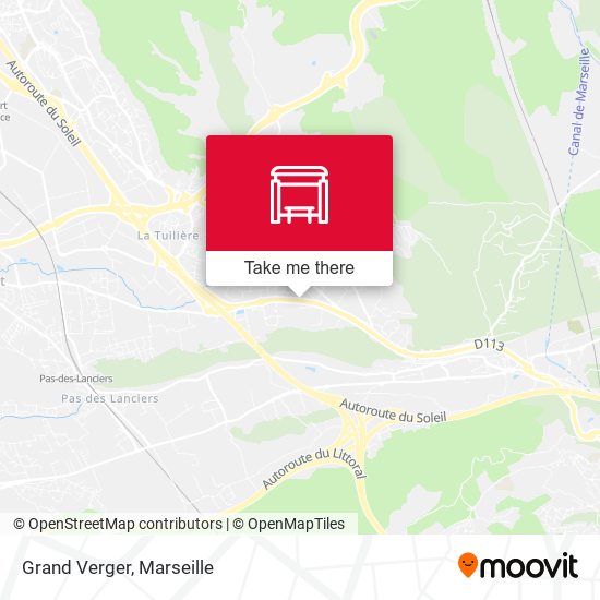 Grand Verger map