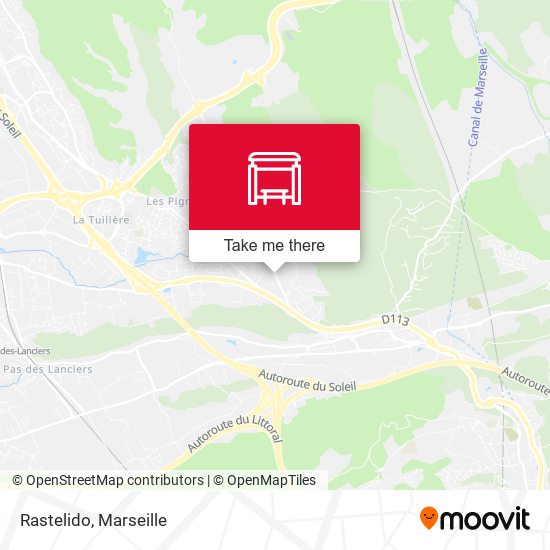 Rastelido map