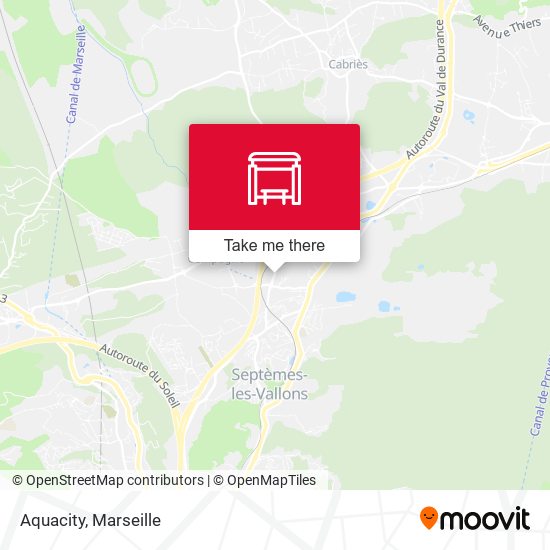 Aquacity map