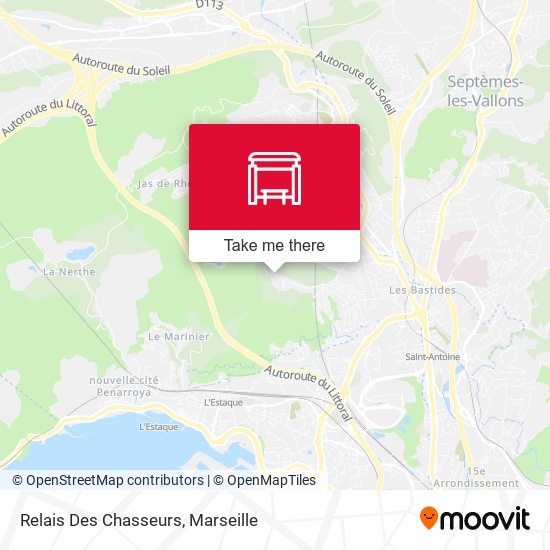 Relais Des Chasseurs map