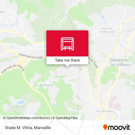 Stade M. Vitria map
