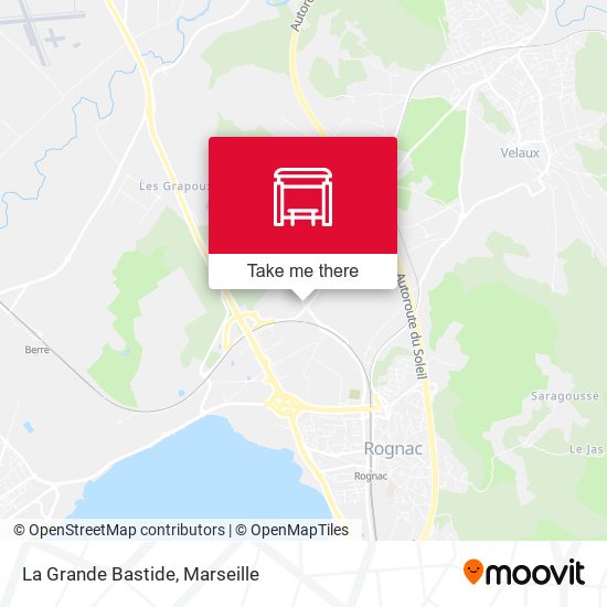 La Grande Bastide map