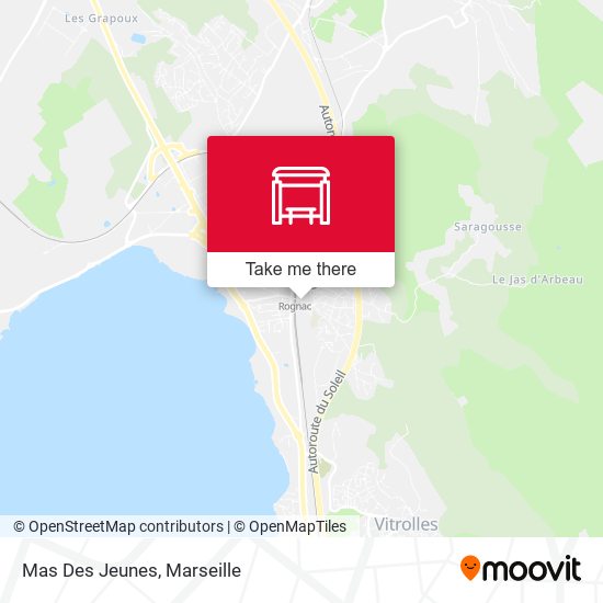 Mas Des Jeunes map