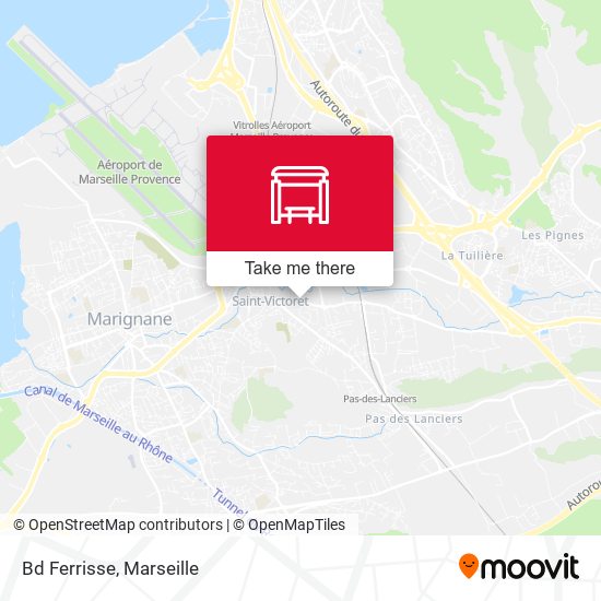 Bd Ferrisse map