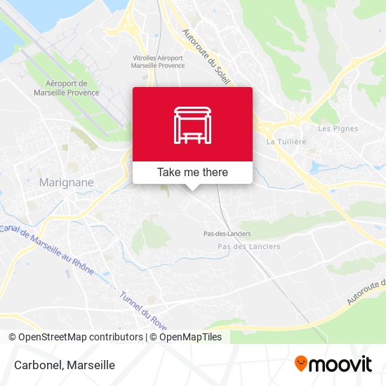 Carbonel map