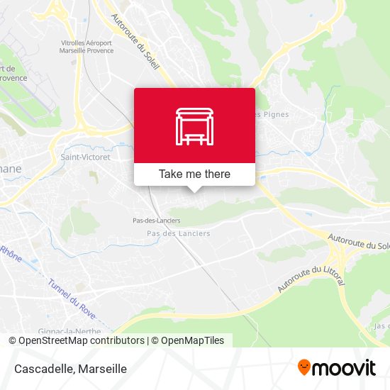 Cascadelle map