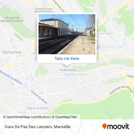Gare De Pas Des Lanciers map