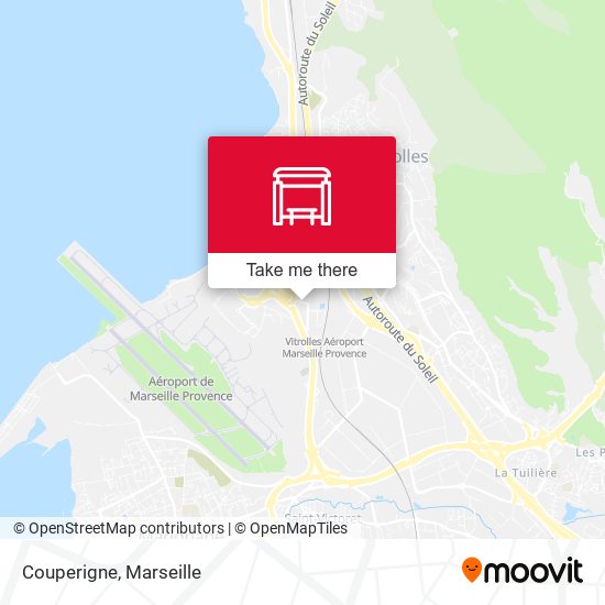 Couperigne map