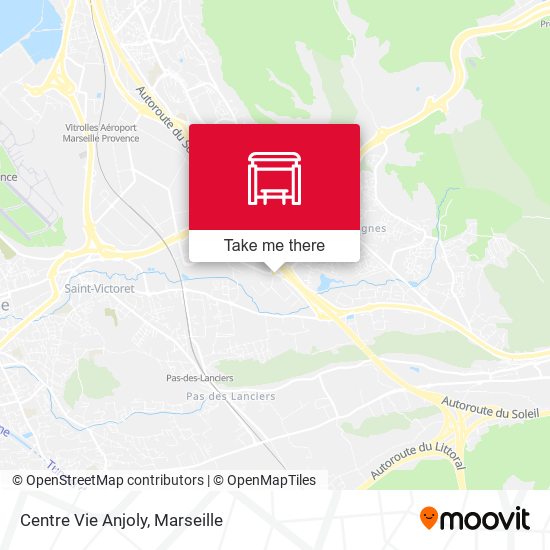 Centre Vie Anjoly map