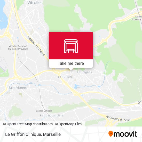 Le Griffon Clinique map