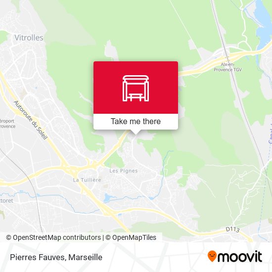 Pierres Fauves map