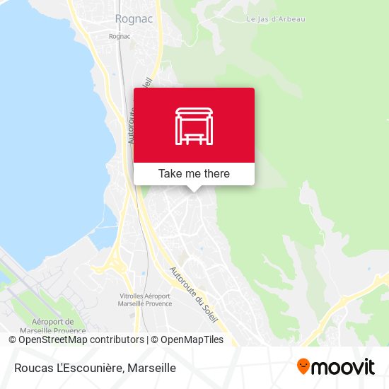 Roucas L'Escounière map