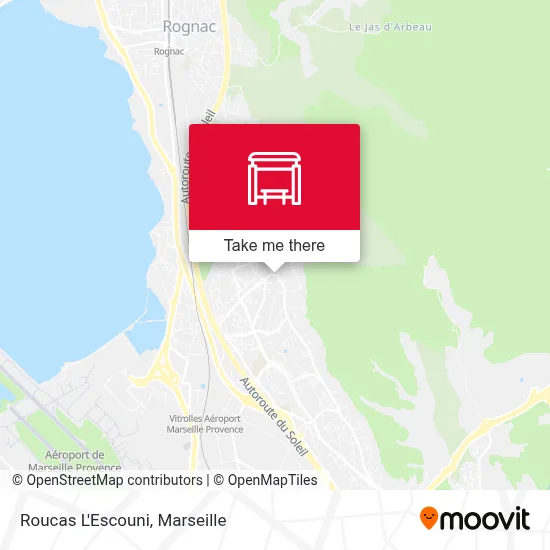 Roucas L'Escouni map